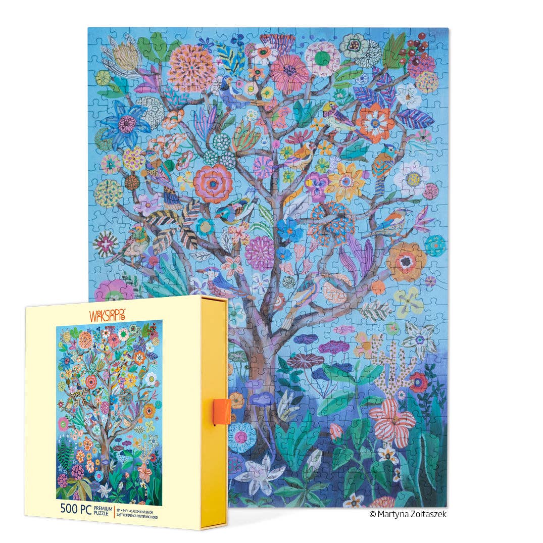 Tree Of Life 500 Piece Puzzle | Iris + Emerson